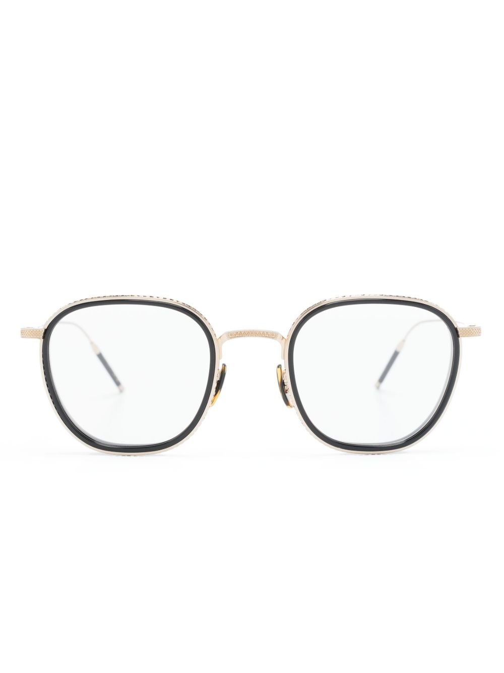 Oliver Peoples TK-9 方框眼镜 - 金色
