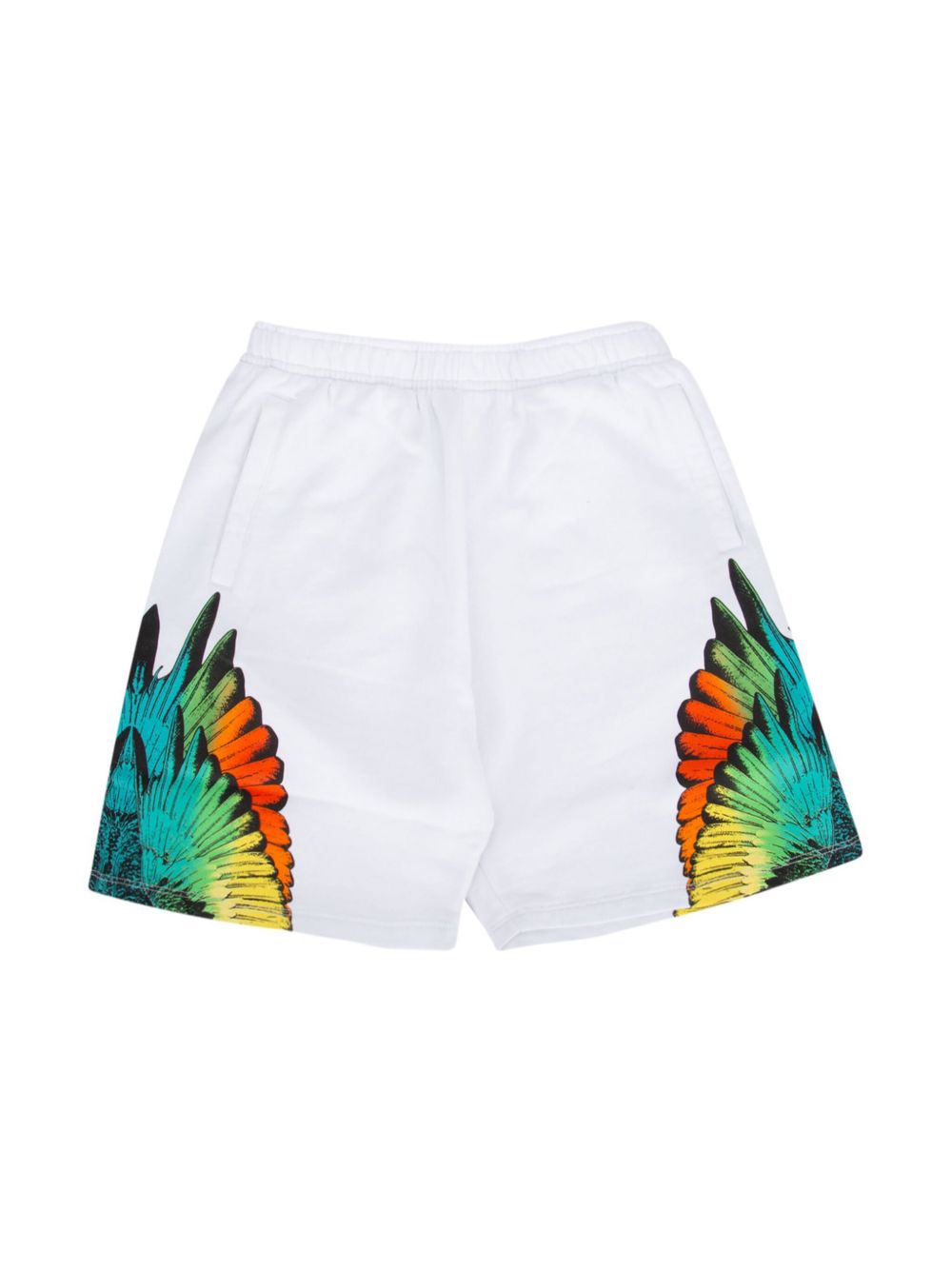 Marcelo Burlon County Of Milan Kids Iconic Wings 短裤 - 白色