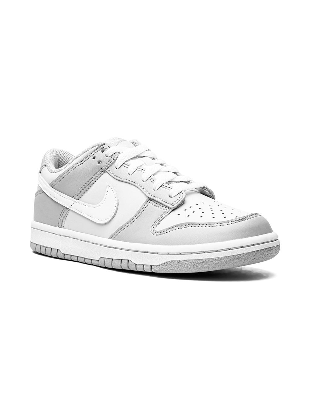 Nike Kids Dunk Low 板鞋 - 白色