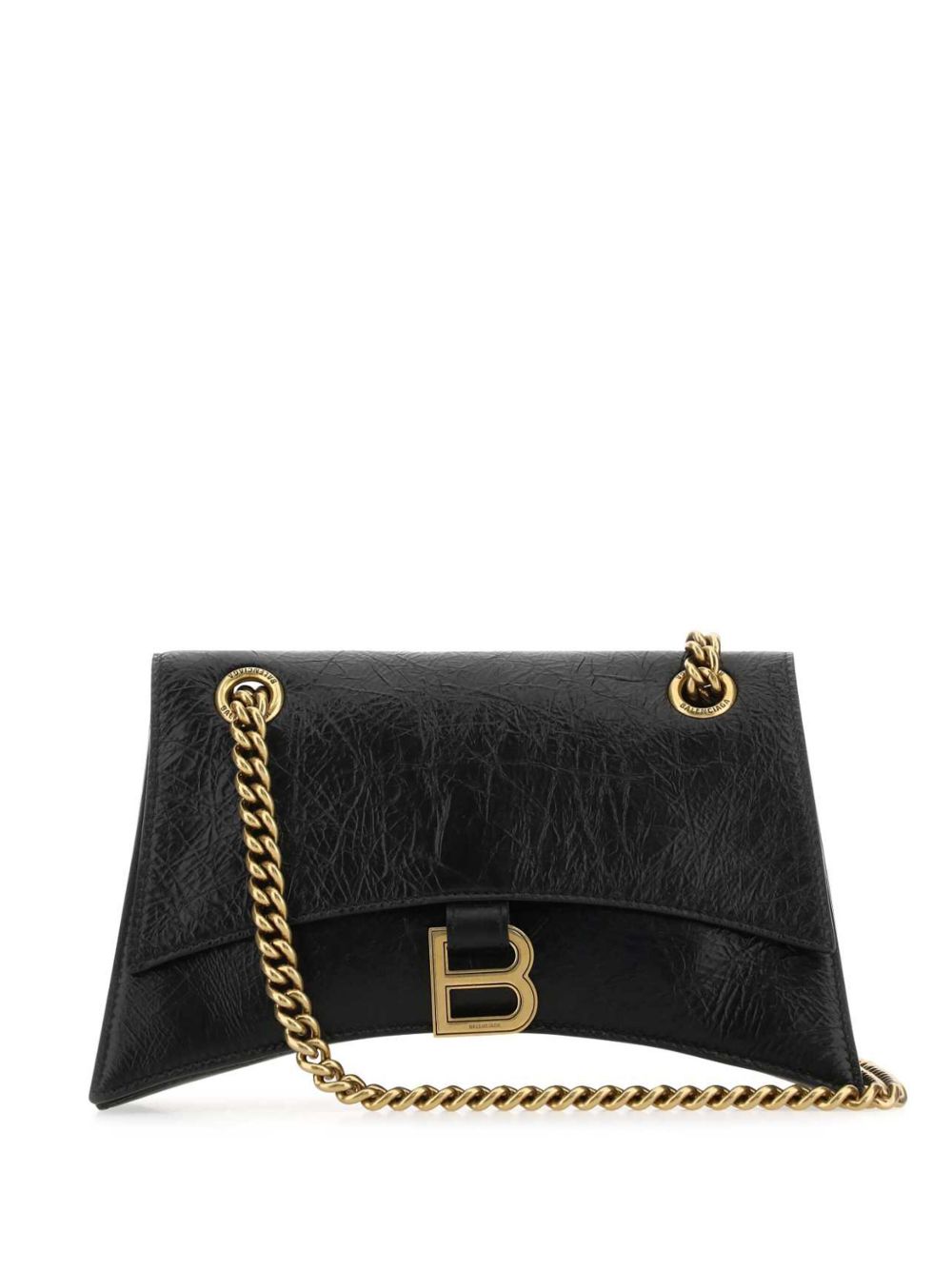 Balenciaga Crush 单肩包 - 黑色