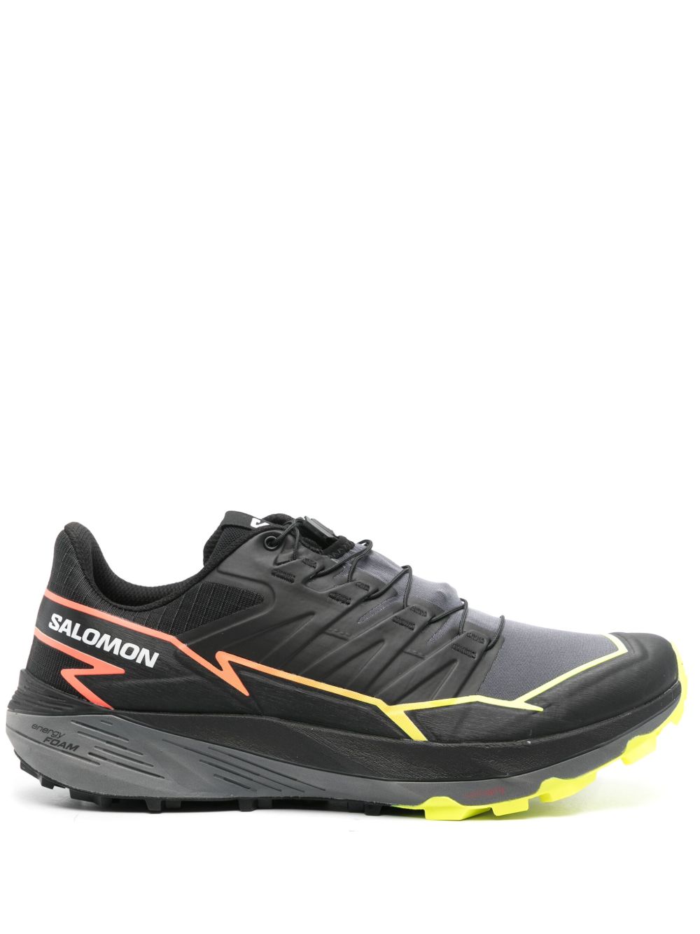 Salomon Thundercross logo印花运动鞋 - 黑色
