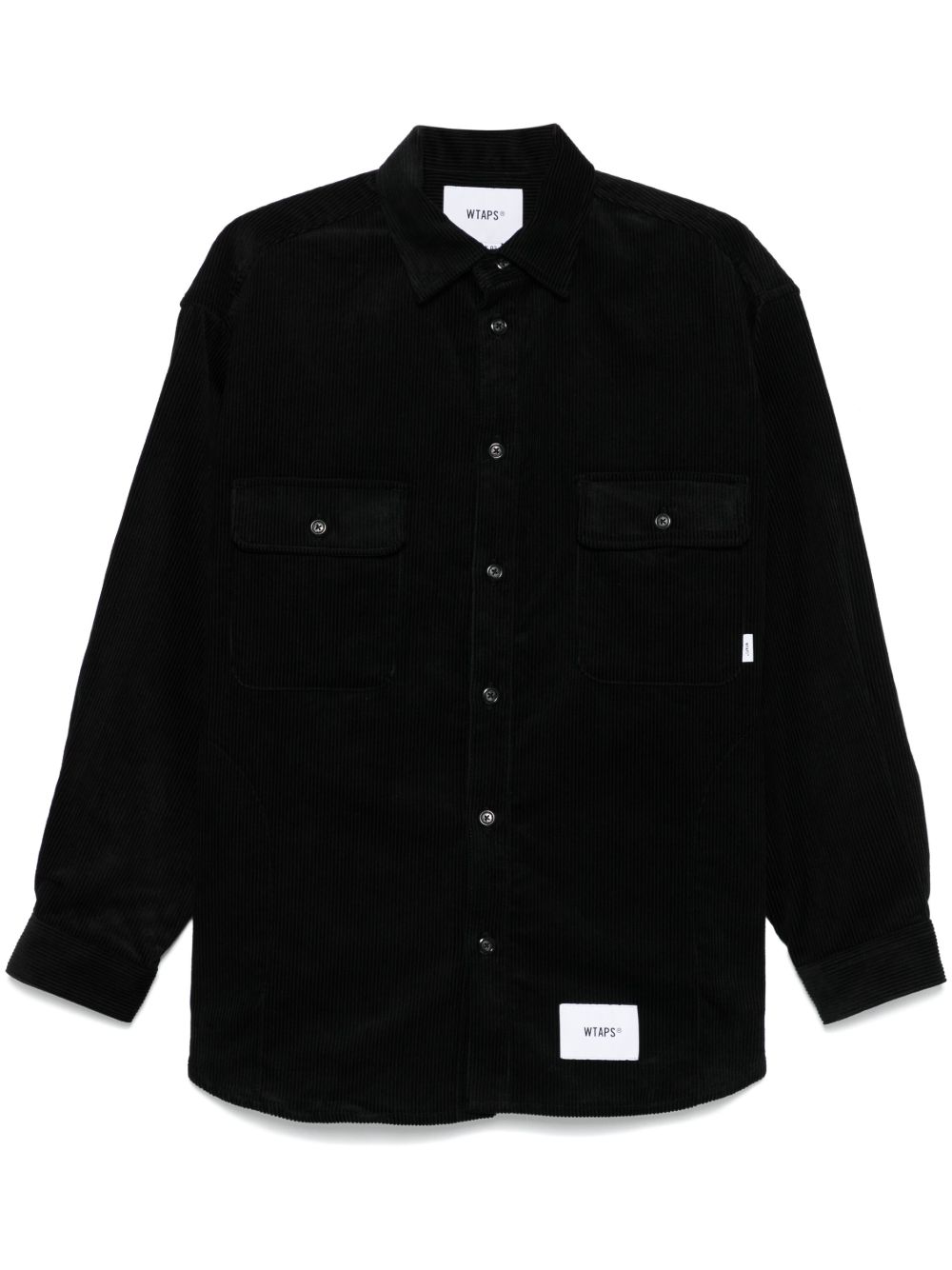 WTAPS 灯芯绒衬衫 - 黑色