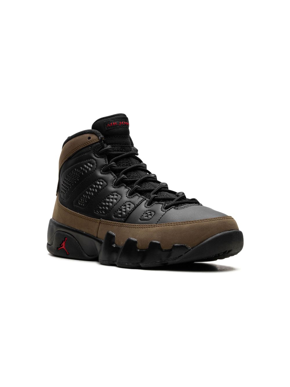 Jordan Kids Air Jordan 9 Olive 2024 运动鞋 - 黑色