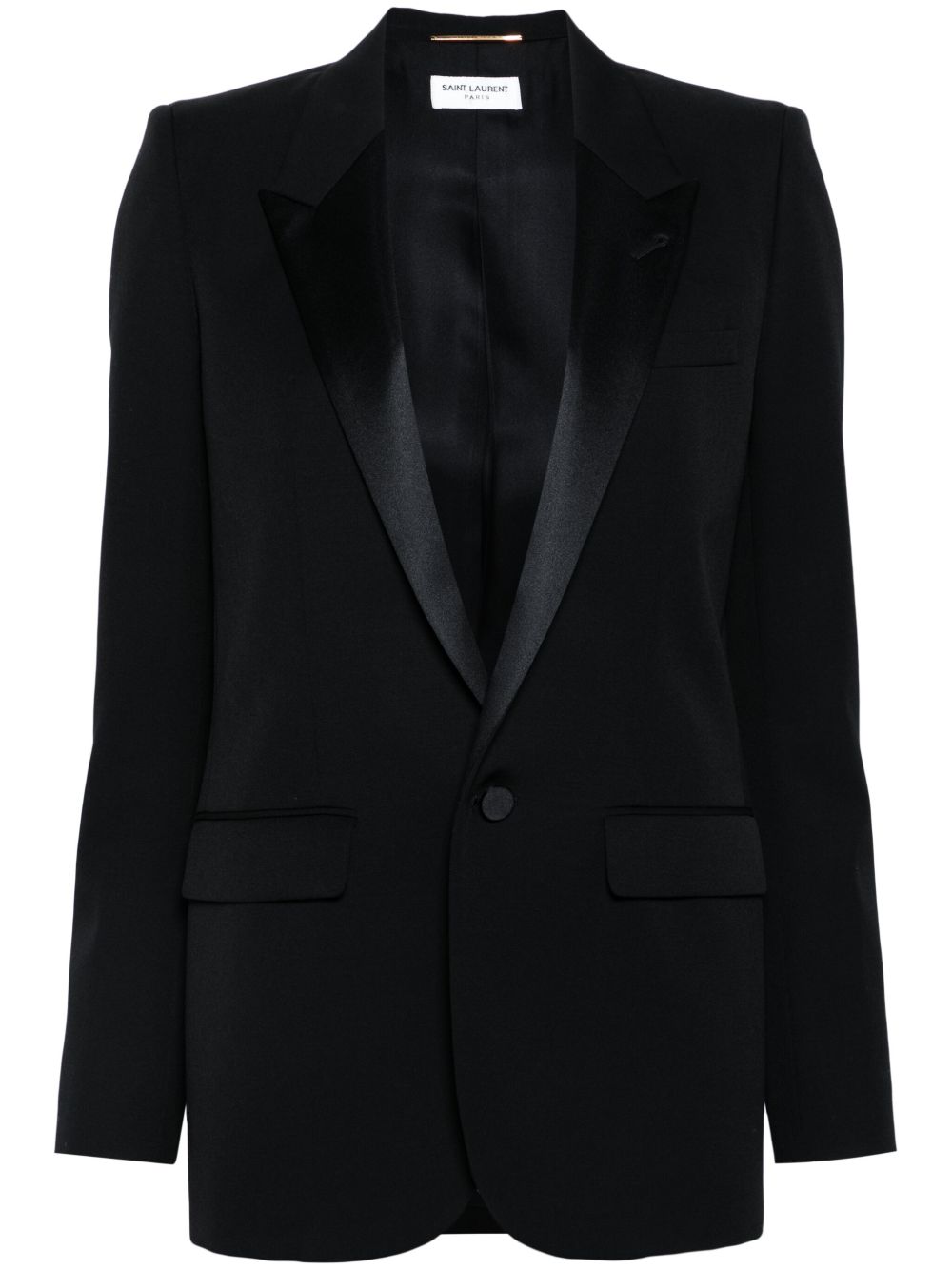 Saint Laurent 圣罗兰 Giacca晚宴西装夹克 - 黑色