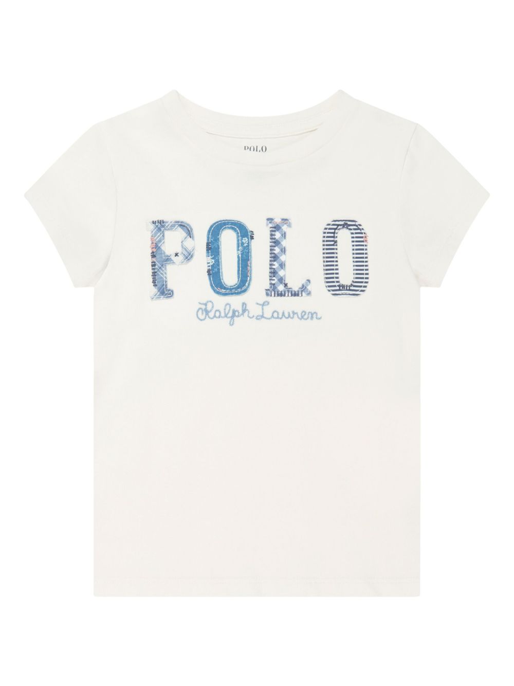 POLO RALPH LAUREN KIDS logo印花T恤 - 白色