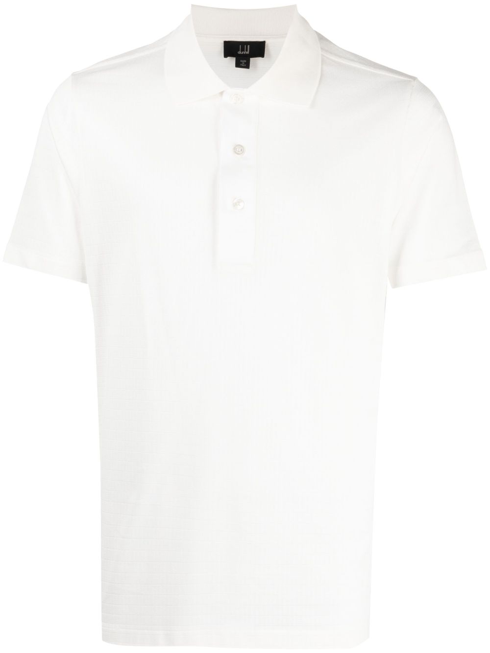 Dunhill 短袖棉polo衫 - 白色