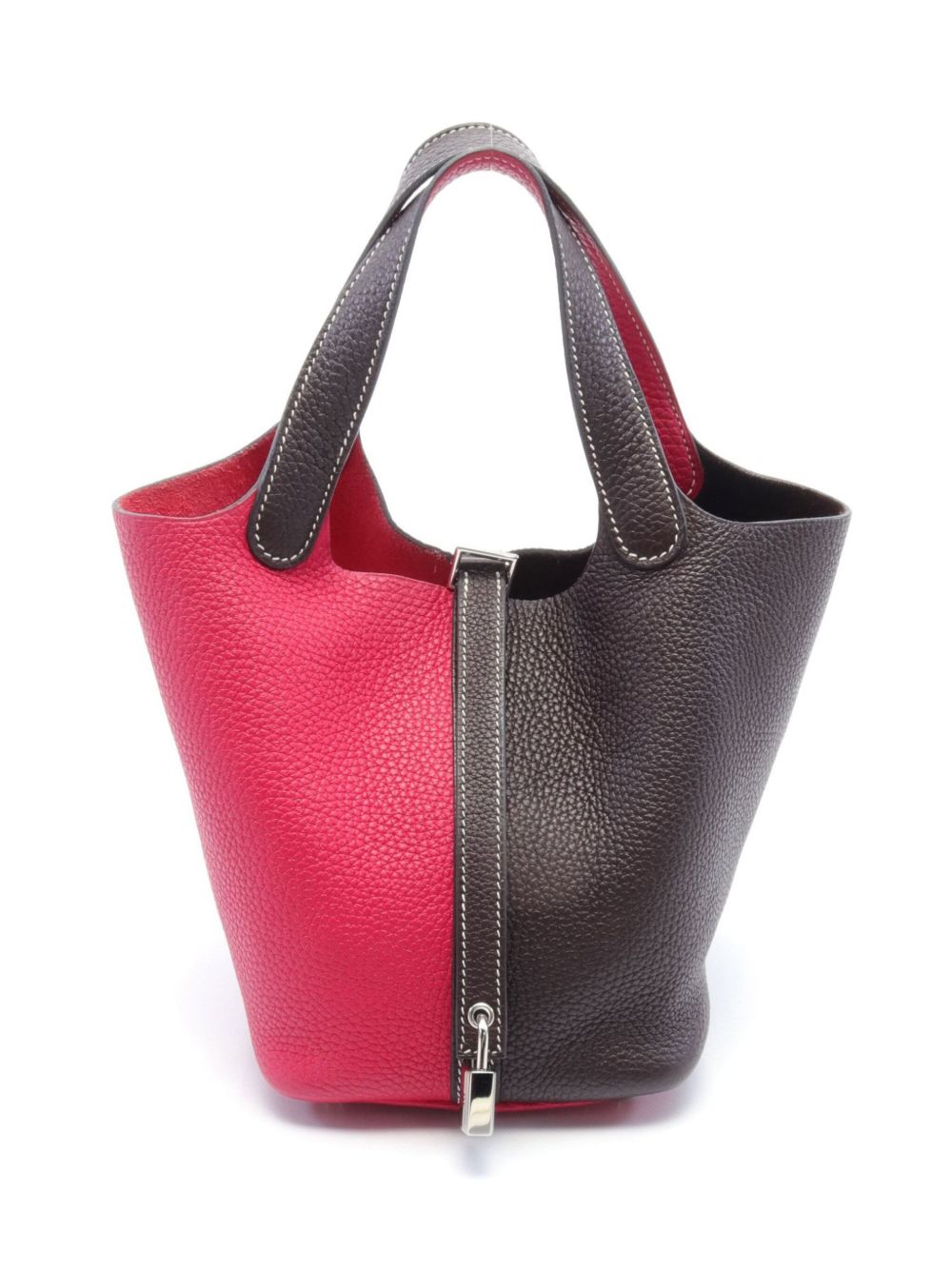 Hermès Pre-Owned Picotin Lock PM 手提包（2021年典藏款） - 粉色