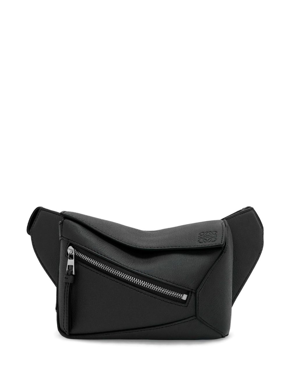 LOEWE Puzzle 迷你腰包 - 黑色
