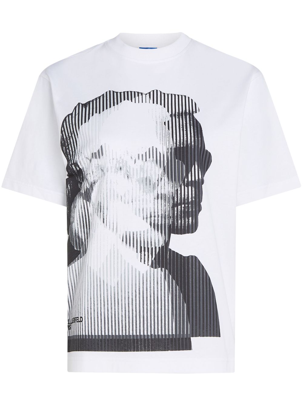 Karl Lagerfeld Jeans 印花T恤 - 白色