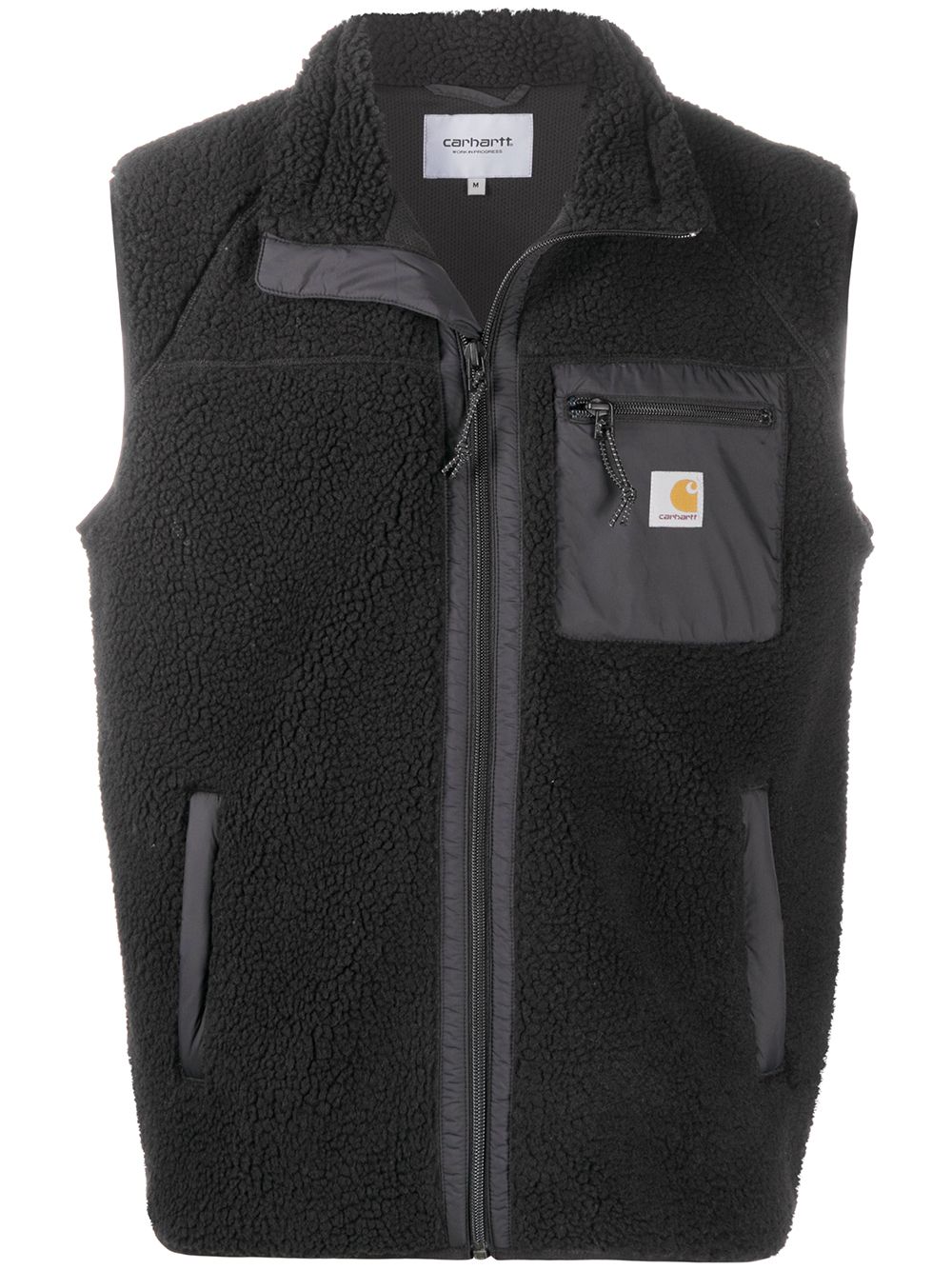 Carhartt WIP 抓绒马甲 - 黑色