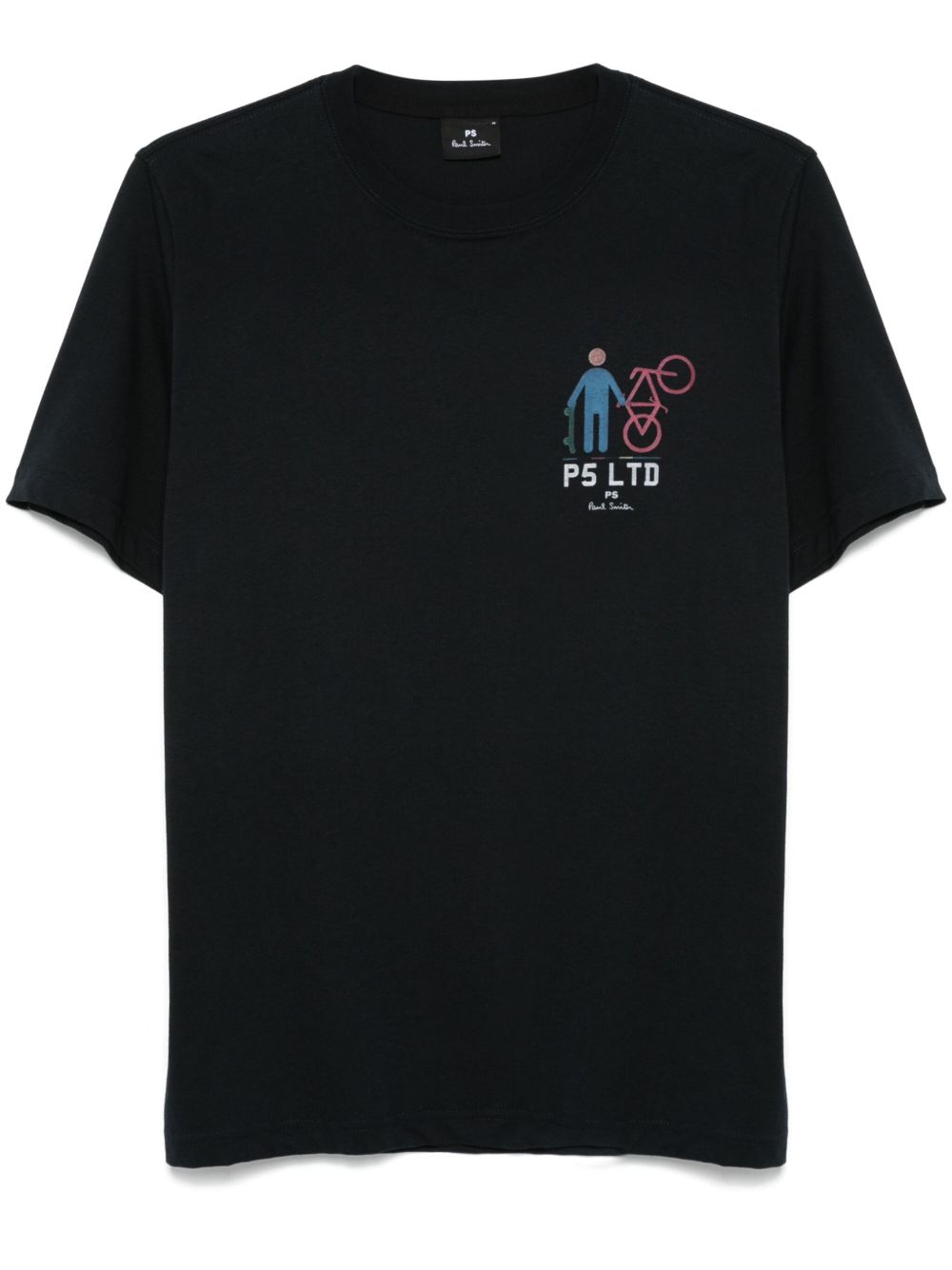 PS Paul Smith P5 LTD Bike T恤 - 蓝色