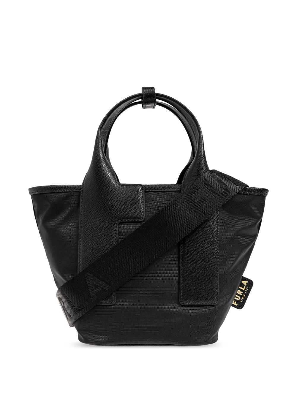 Furla Piuma 迷你手提包 - 黑色