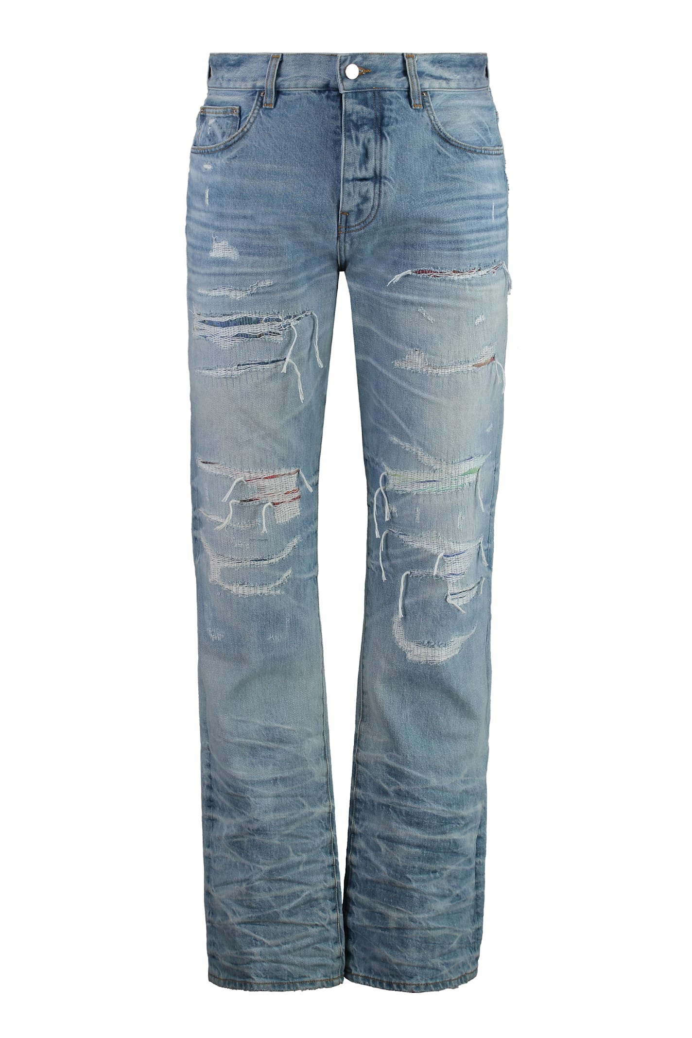 AMIRI 5口袋直筒牛仔裤