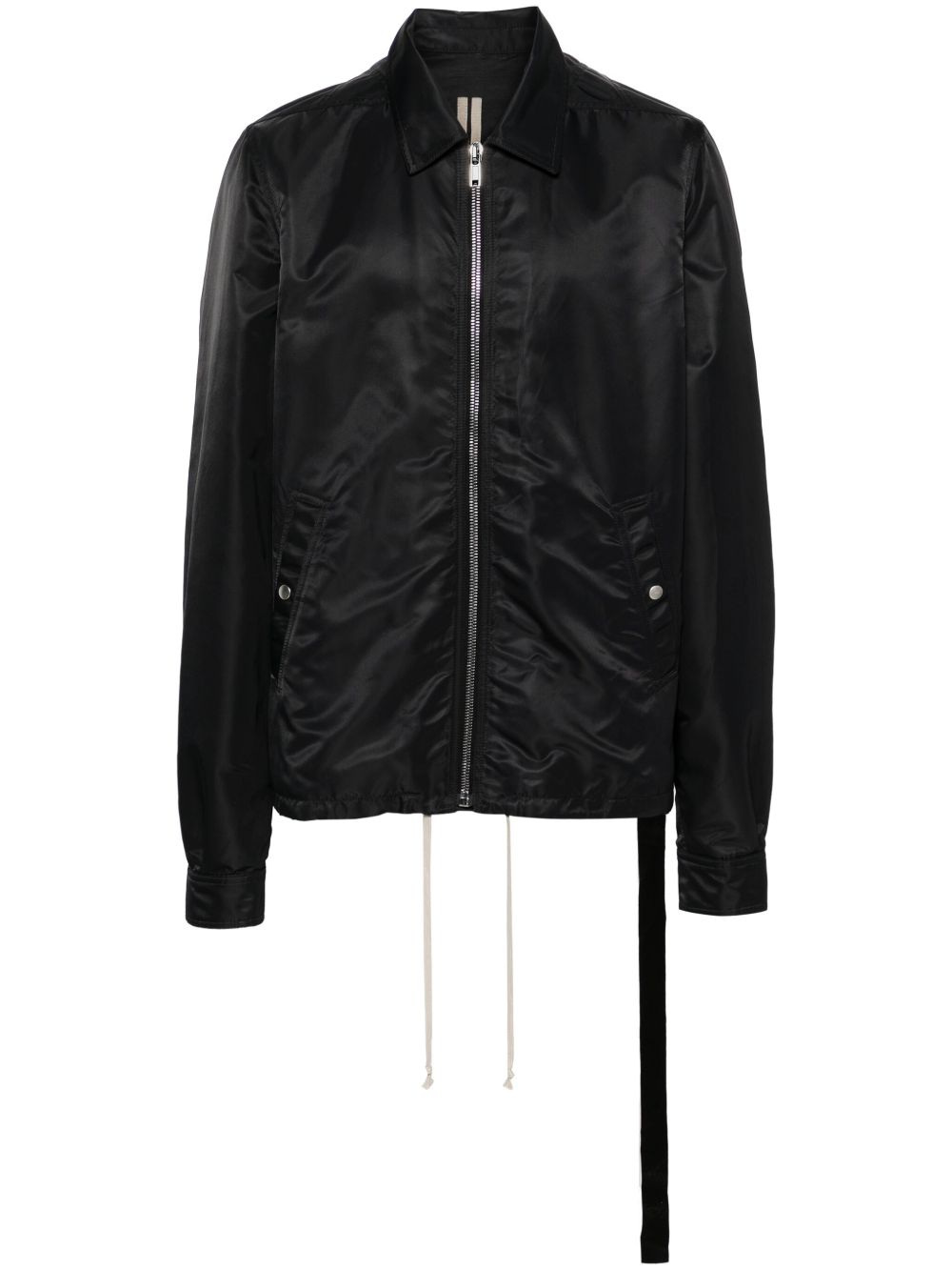 Rick Owens DRKSHDW 拉链衬衫式夹克 - 黑色
