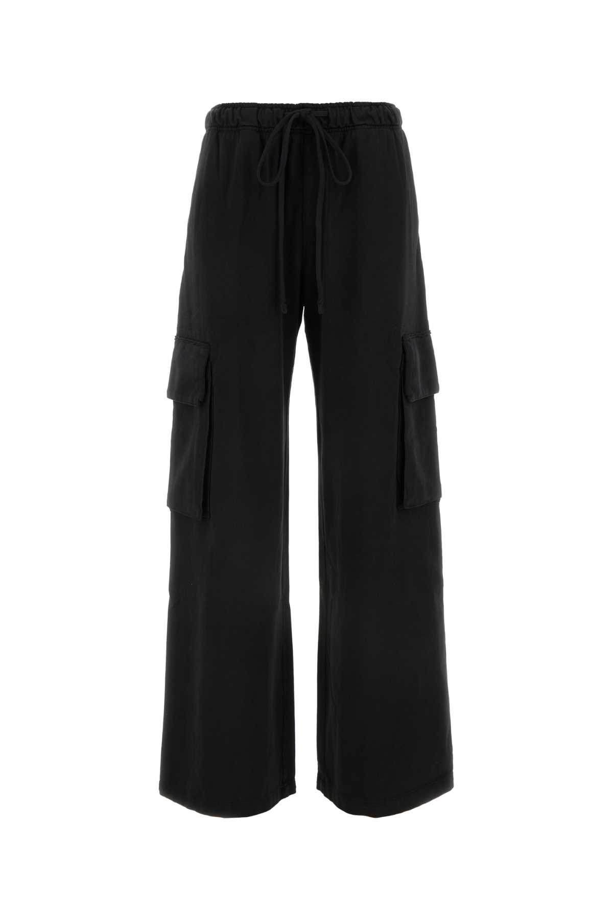 Palm Angels 黑色棉质运动裤
