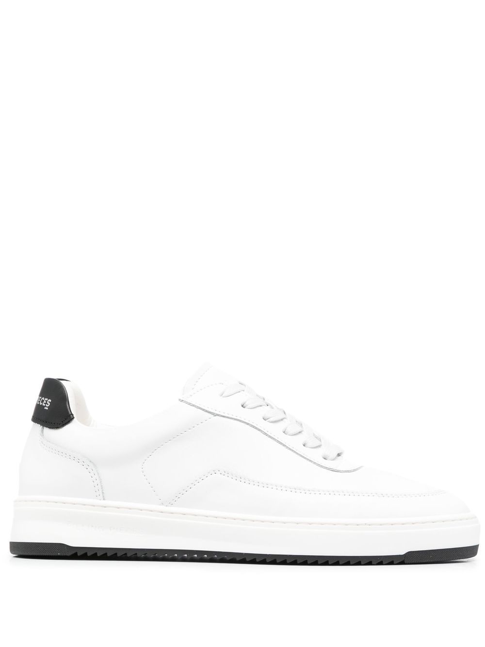 Filling Pieces 小牛皮运动鞋 - 白色