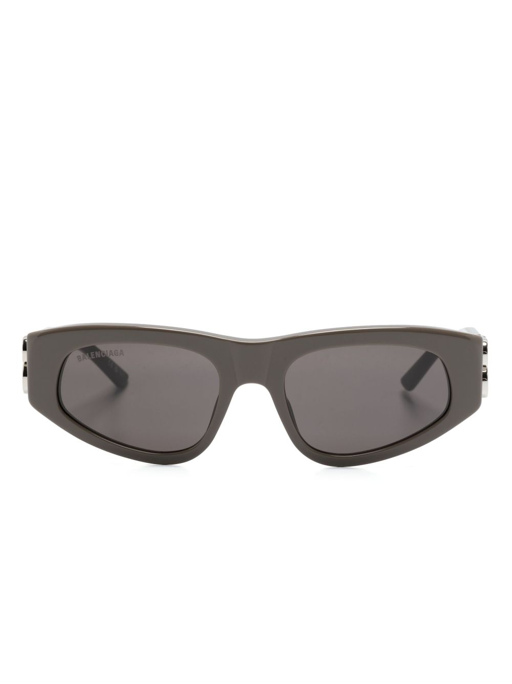 Balenciaga Eyewear 蝴蝶形镜框太阳眼镜 - 灰色
