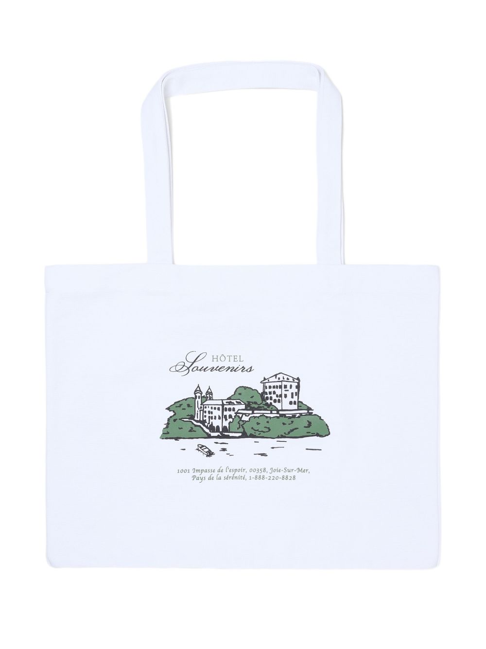 A.P.C. x JJJJound Hôtel 手提包 - 白色
