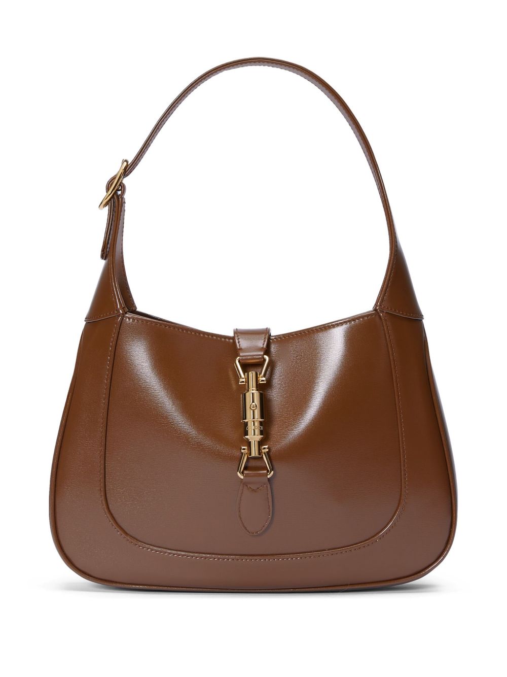 Gucci Jackie 1961 系列小号单肩包 - 褐色