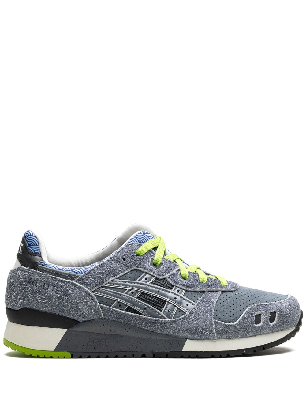 ASICS GEL-LYTE™ III Nice Kicks Castlerock - Castelrock/Navy/Lime 运动鞋 - 蓝色