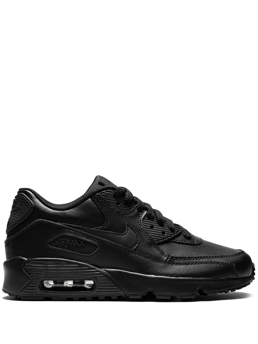Nike Kids Air Max 90 运动鞋 - 黑色