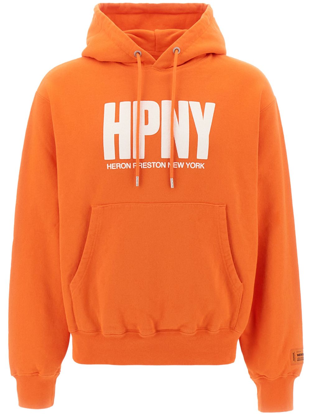 Heron Preston HPNY 印花抽绳连帽衫 - 橘色