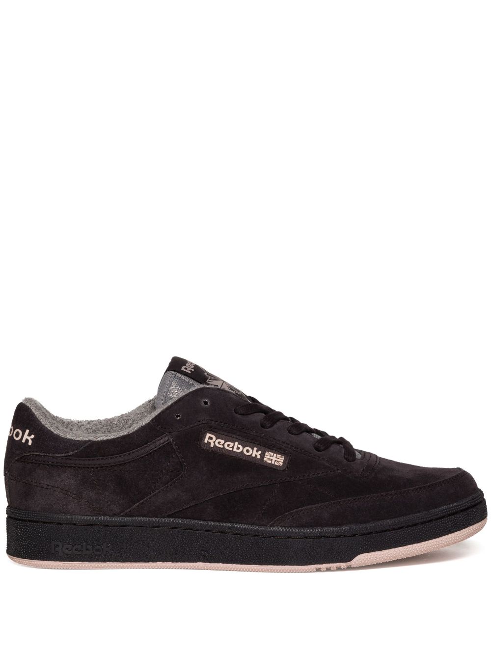 Reebok LTD Club C 绒面皮低帮运动鞋 - 黑色