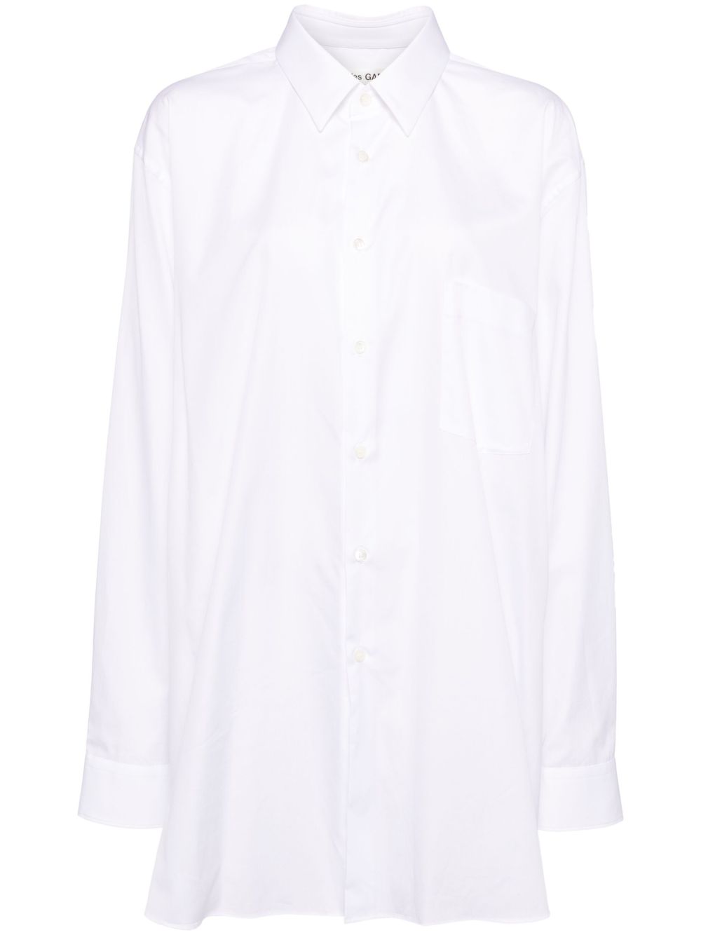 Comme Des Garçons 经典棉衬衫 - 白色