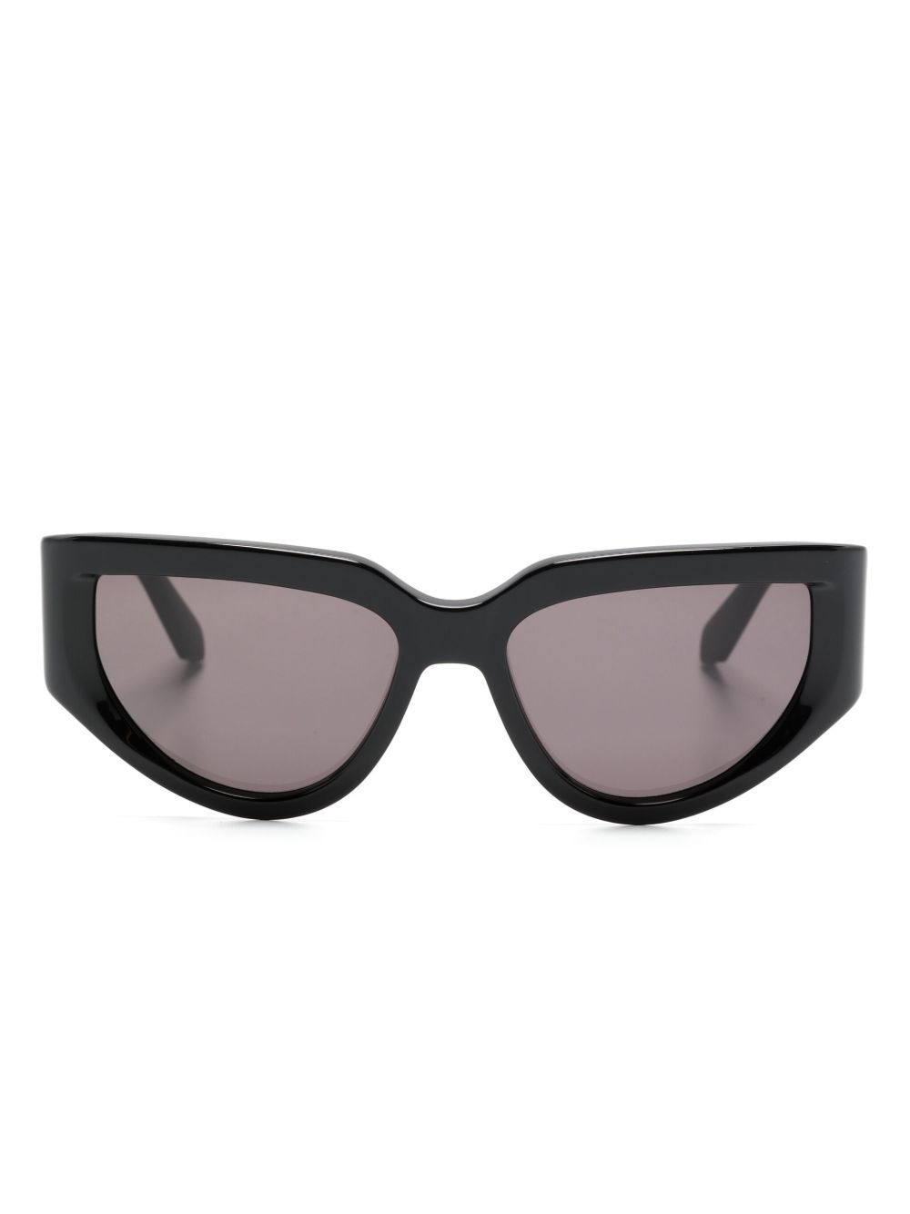 Off-White Eyewear Seward 猫眼镜框太阳眼镜 - 黑色