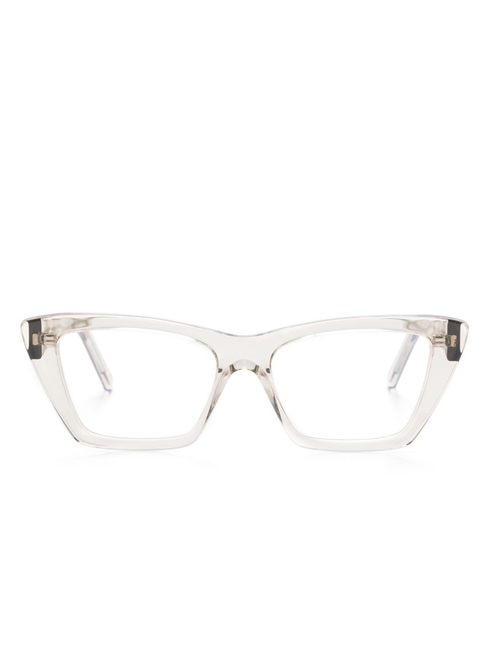 Saint Laurent Eyewear SL 657 猫眼框眼镜 - 中性色