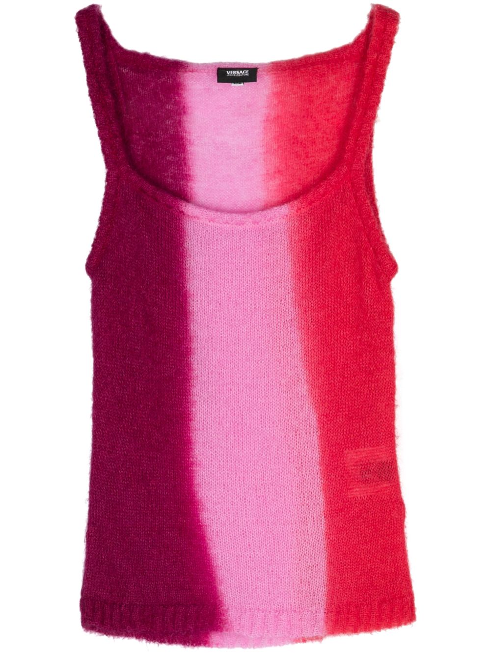 Versace Pre-Owned 针织上衣（2000年代典藏款） - 粉色