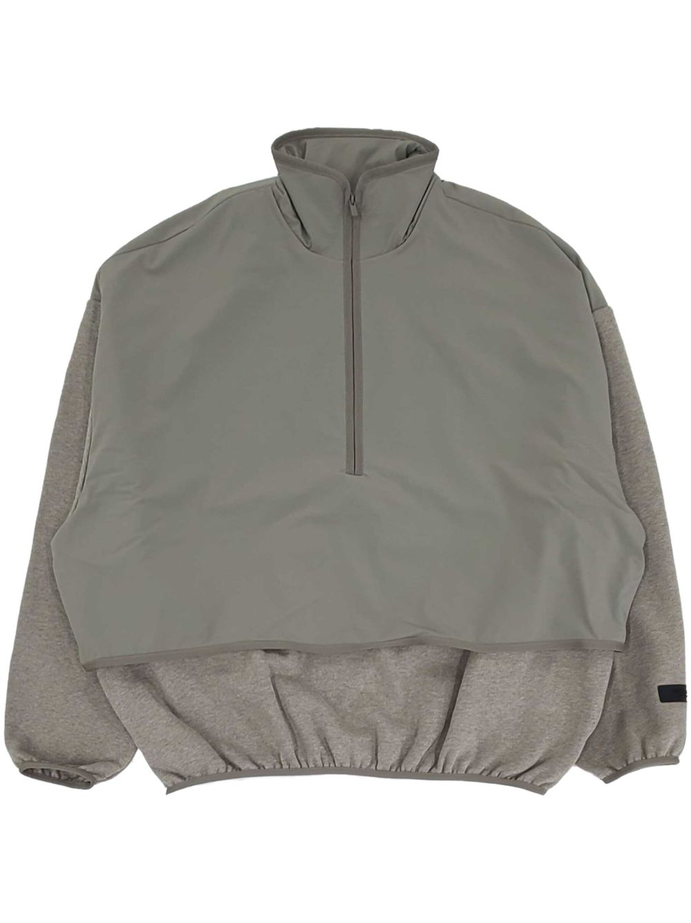 FEAR OF GOD ESSENTIALS 高领拼接卫衣 - 灰色