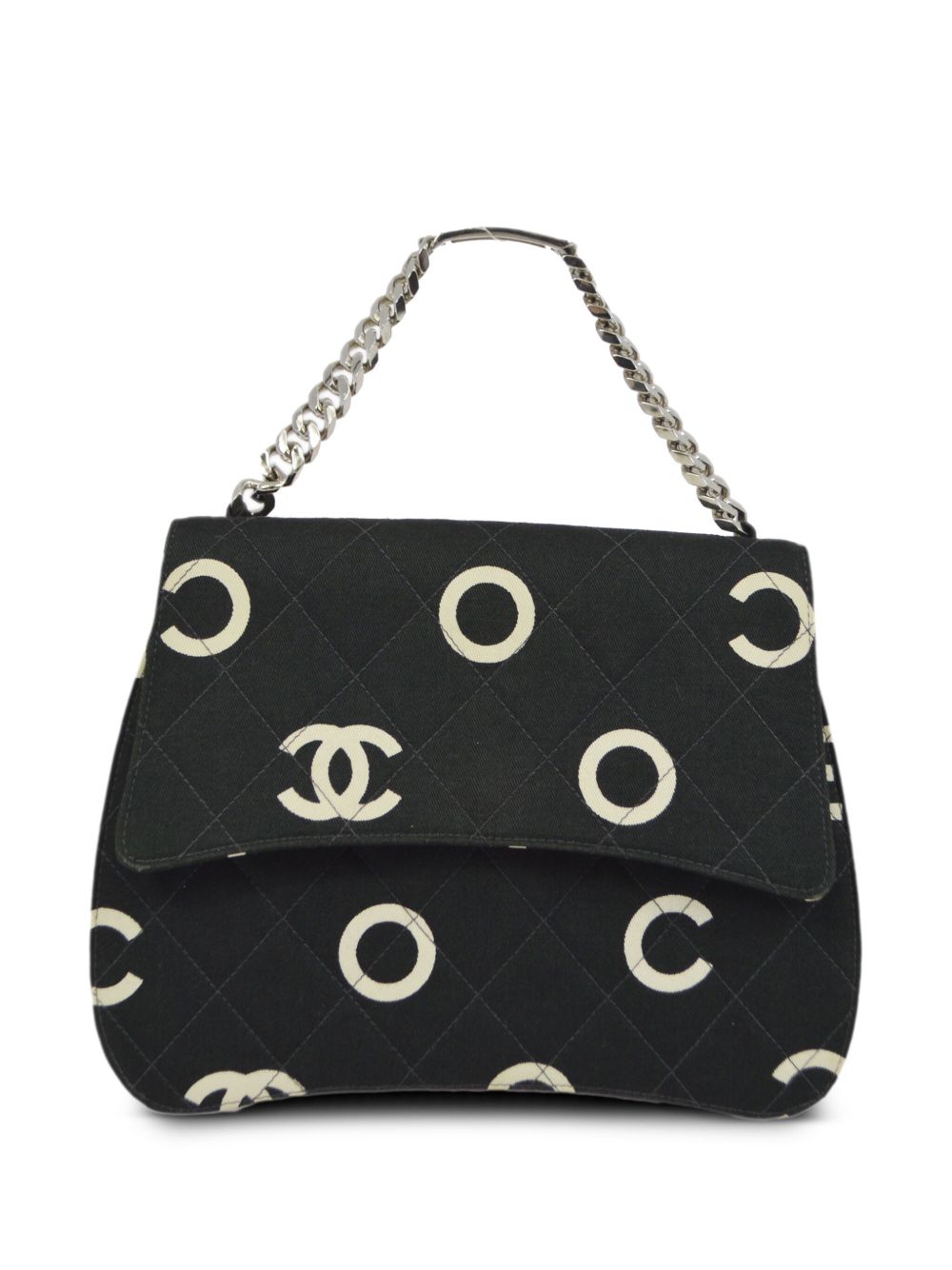 CHANEL Pre-Owned Icon Chain 手提包（1997年典藏款） - 黑色