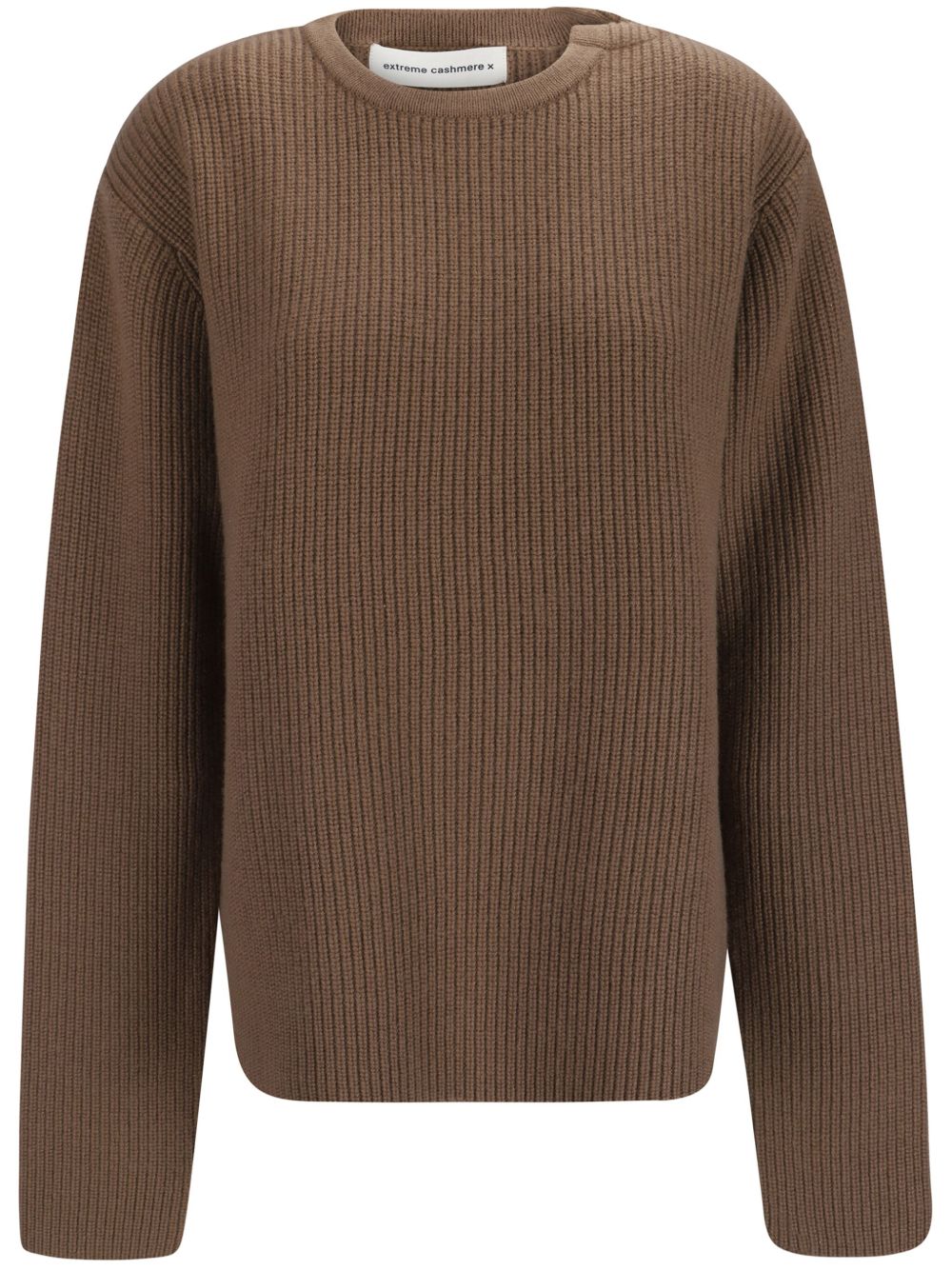 extreme cashmere 羊绒毛衣 - 褐色