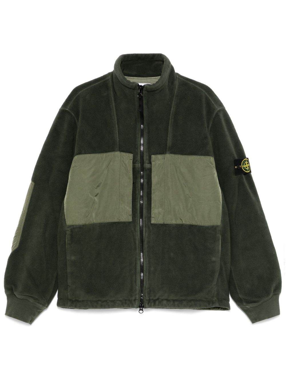 Stone Island 抓绒夹克 - 绿色