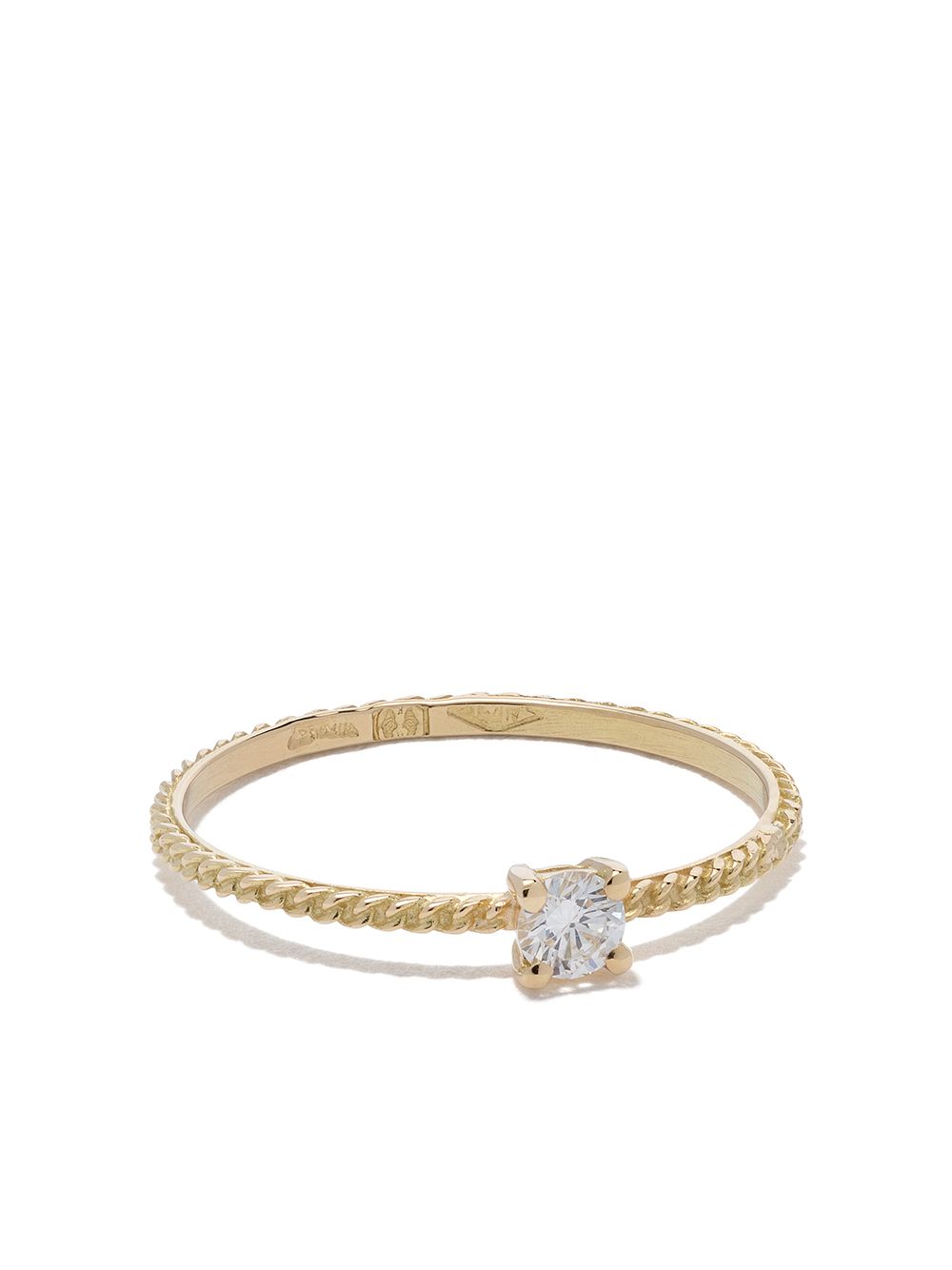 Wouters & Hendrix Gold Uzerai 18k金钻石戒指 - 金色