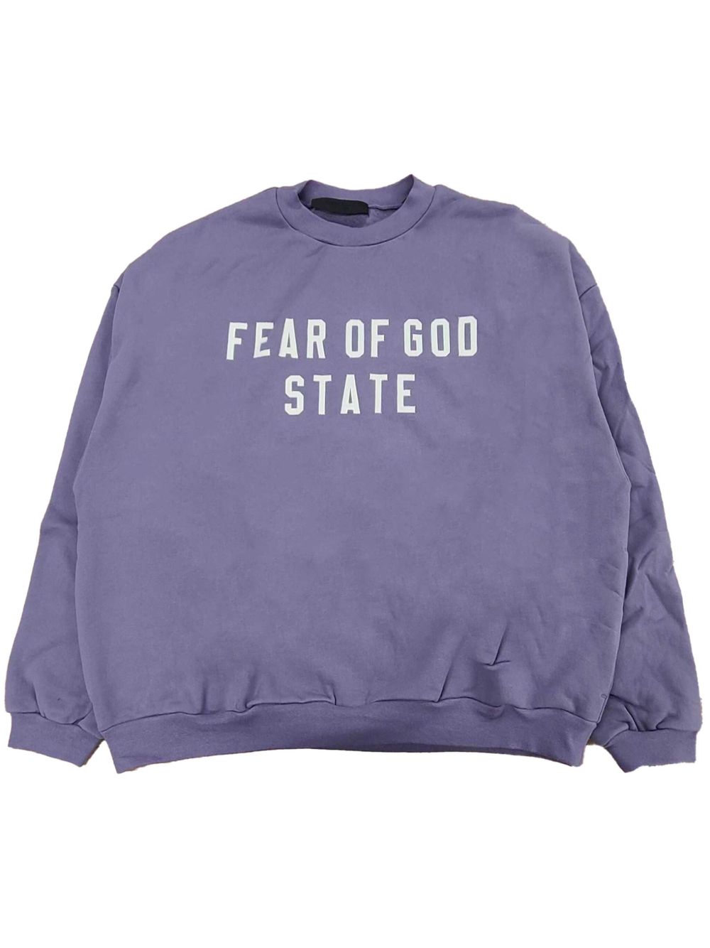 FEAR OF GOD ESSENTIALS logo印花卫衣 - 紫色