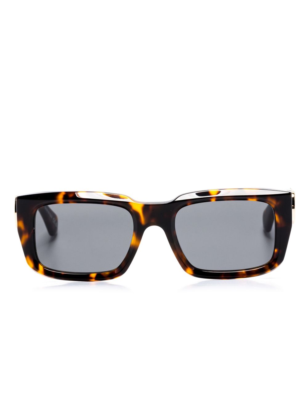 Off-White Eyewear Hays 方框太阳眼镜 - 褐色
