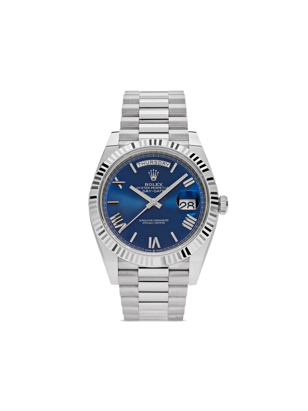 Rolex Day-Date 40毫米腕表（2022年典藏款） - 蓝色