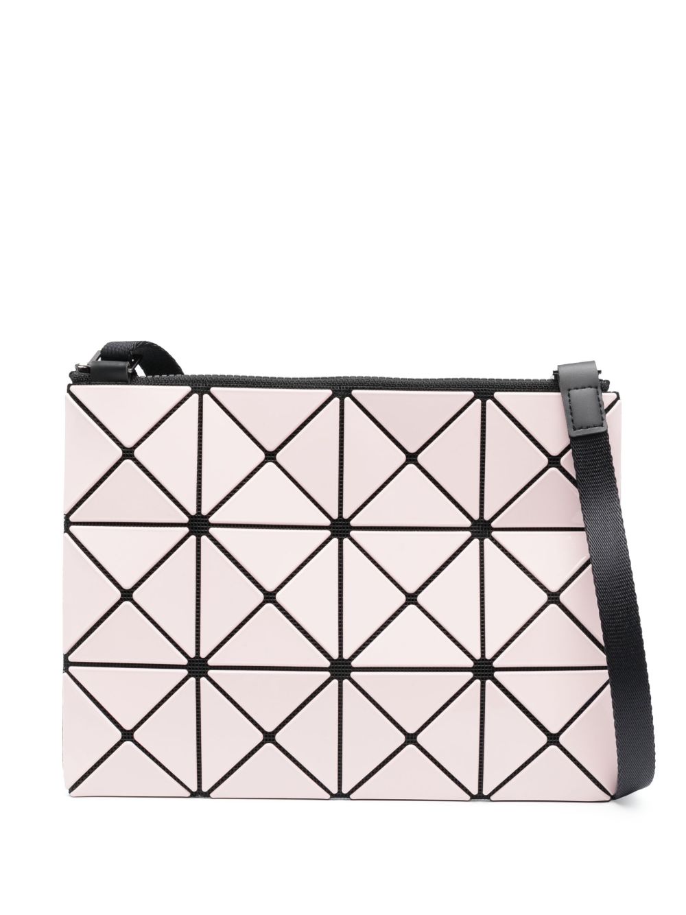 Bao Bao Issey Miyake Lucent 几何图案拼接单肩包 - 粉色