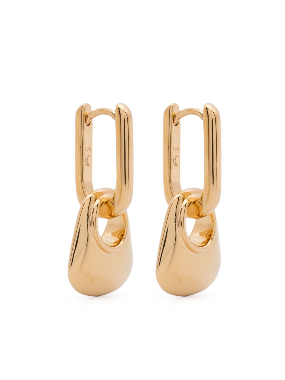 Missoma Hera hoops - 金色