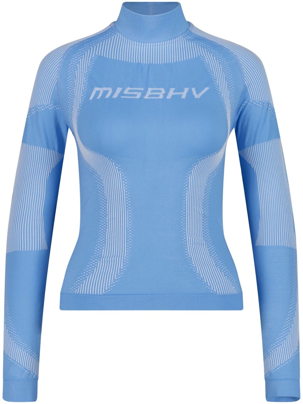MISBHV 长袖机能性上衣 - 蓝色