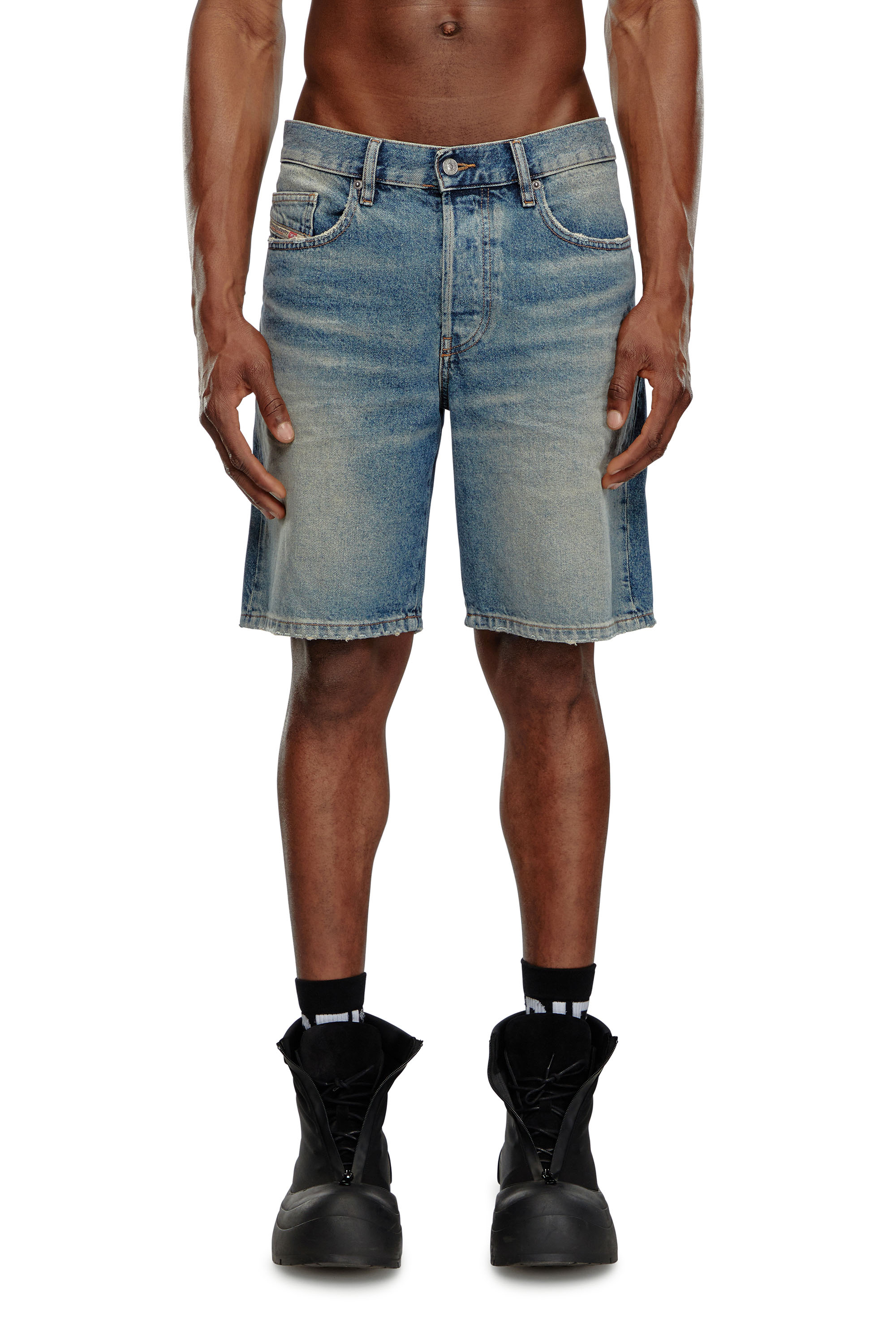 Diesel - Denim shorts - Shorts - Man - Blue