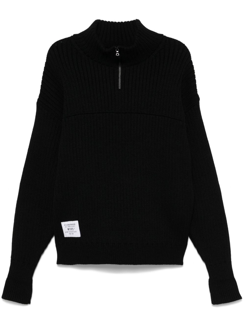 WTAPS 罗纹毛衣 - 黑色