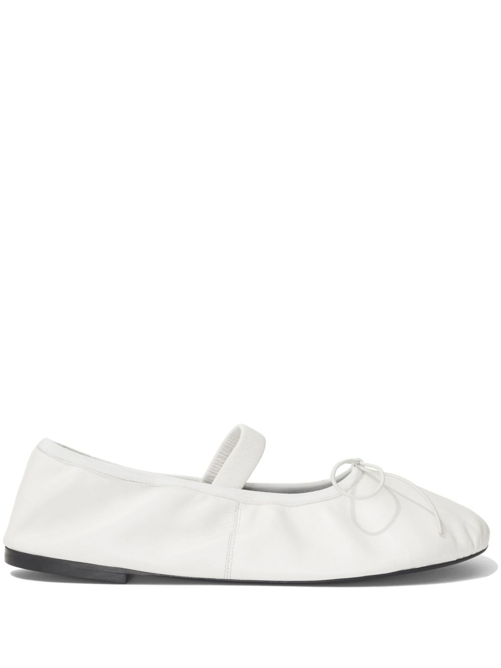 Proenza Schouler Glove Mary Jane 芭蕾平底鞋 - 白色