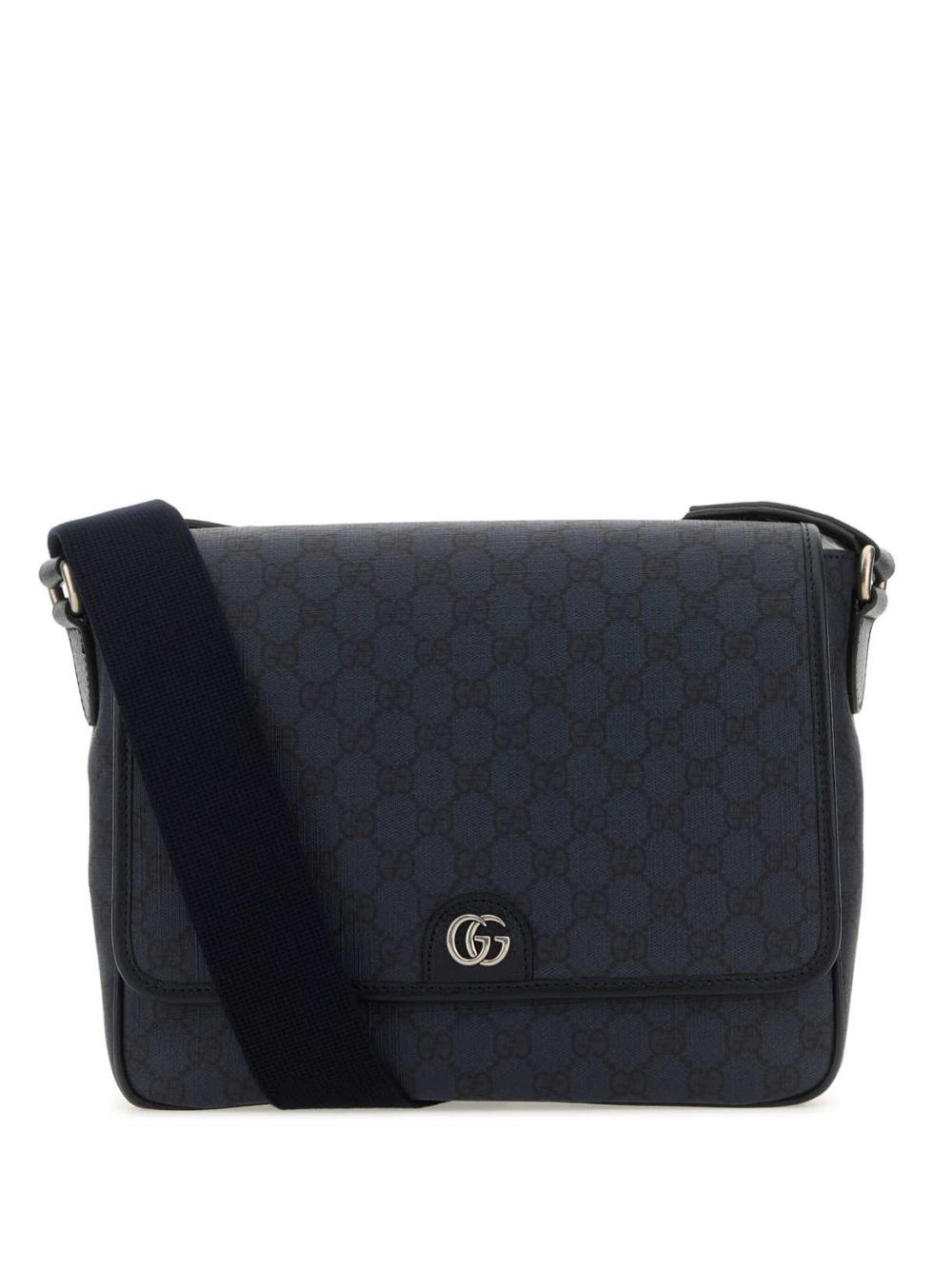 Gucci Ophidia 中号邮差包 - 蓝色