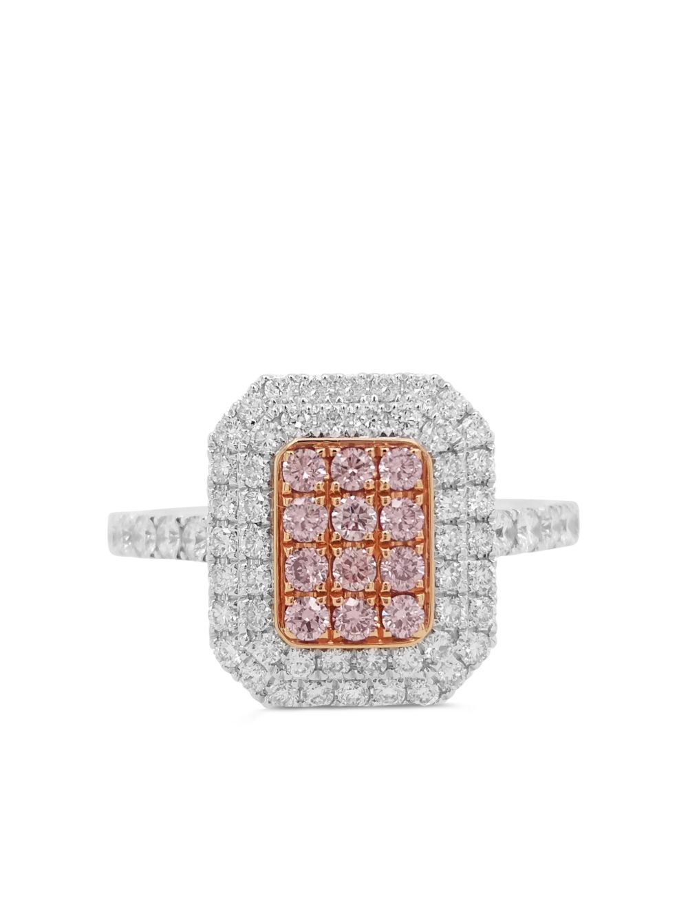 HYT Jewelry 铂金钻石戒指（典藏款） - 银色