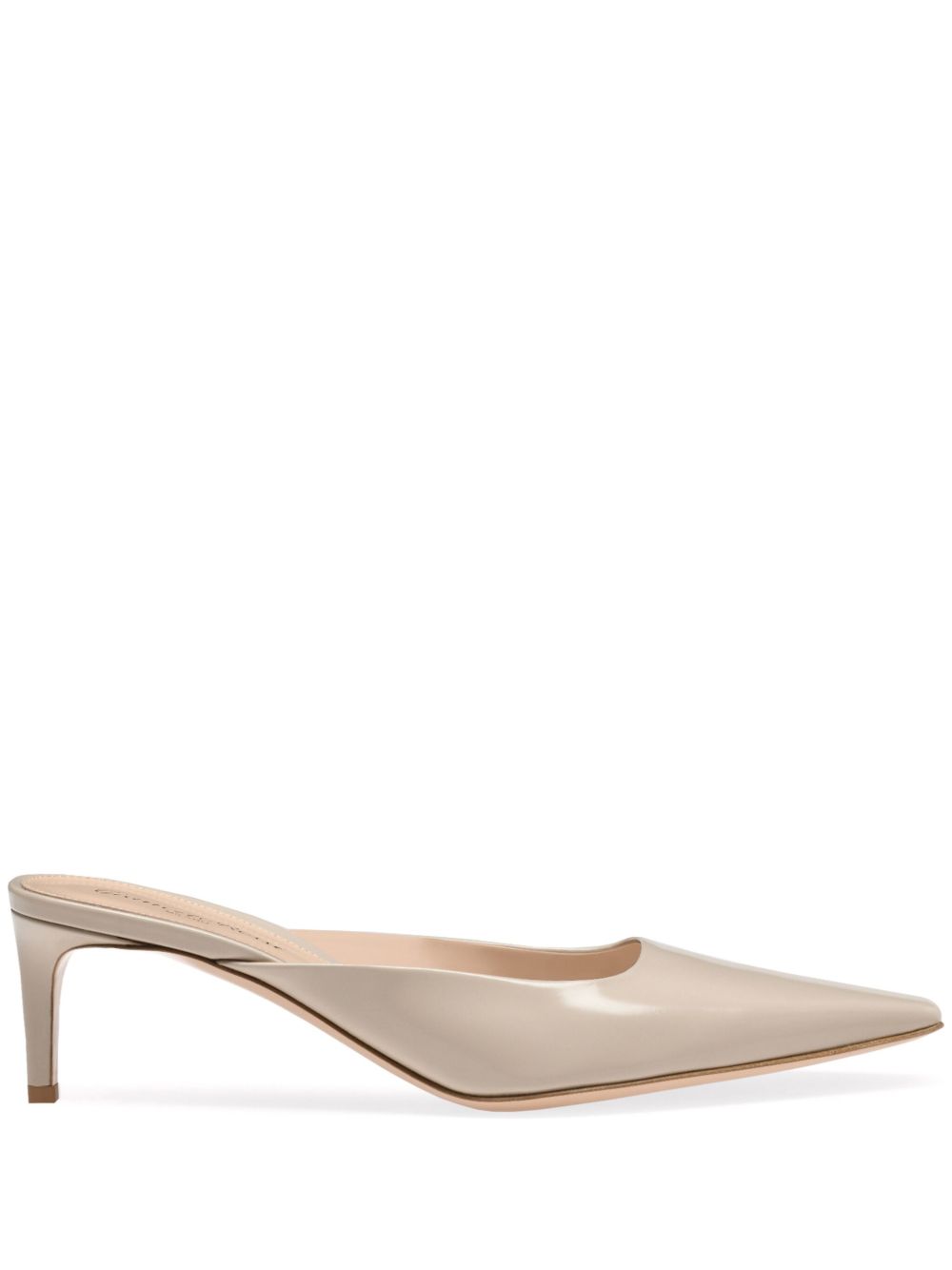Gianvito Rossi Lindsay 穆勒鞋（5.5厘米） - 中性色
