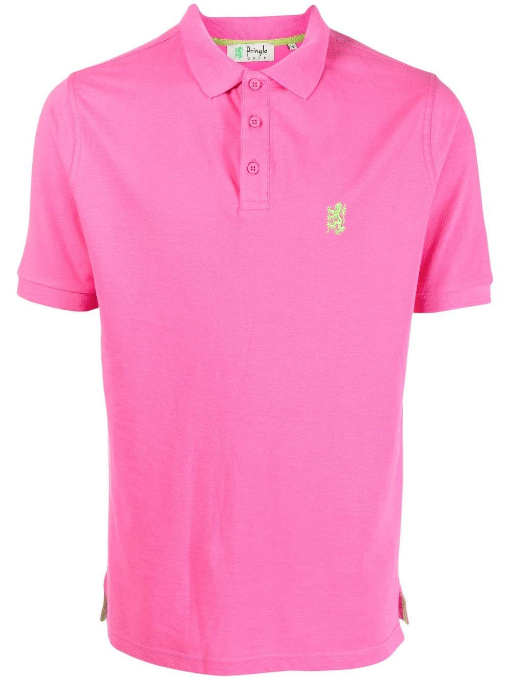 Pringle of Scotland Heritage Golf 棉polo衫 - 粉色