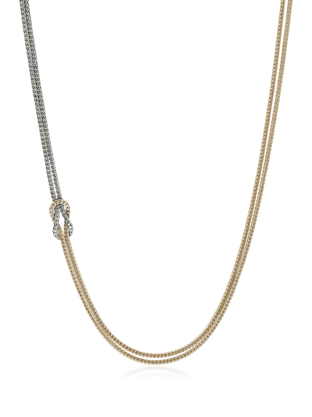 John Hardy 14K黄金 Love Knot 项链 - 金色